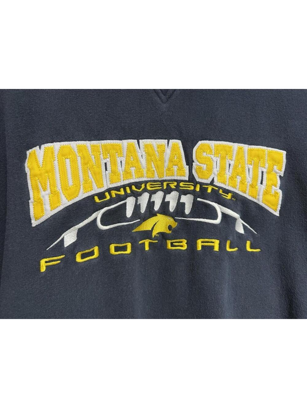 Montana State University Bobcats Football Crewneck / Size XL